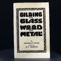 Gilding on Glass Wood Metal Book