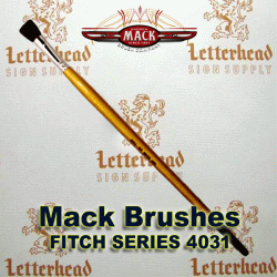 Fitch lettering Brush Square soft Sable hair Series-4031 size 1/2" Fitch lettering Brush Square soft Sable hair Series-4031 size 1/2"