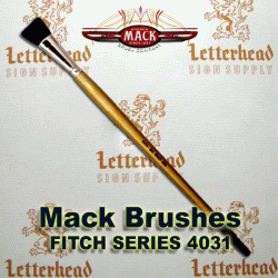 Fitch lettering Brush Square soft Sable hair Series-4031 size 3/4 Fitch lettering Brush Square soft Sable hair Series-4031 size 3/4