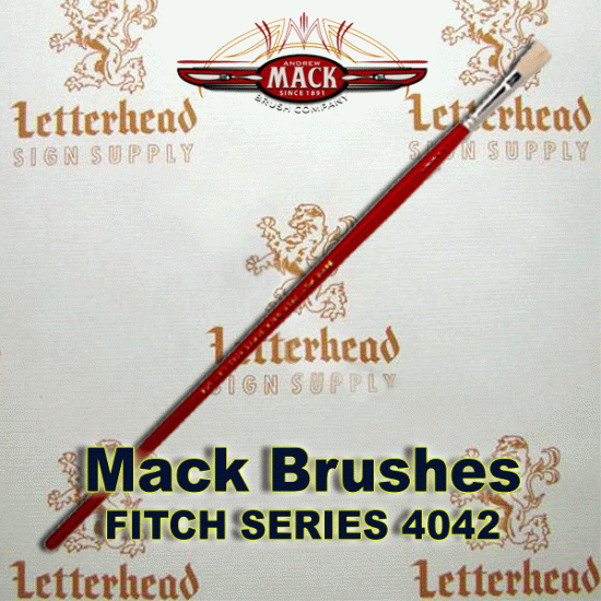 Fitch Brush Lettering Series-4042 size 1/4"