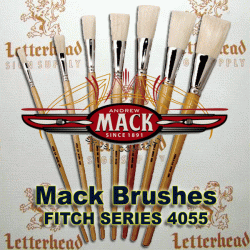 Fitch Lettering Brush Full Set Master Stroke Series-4055 Fitch Lettering Brush Full Set Master Stroke Series-4055