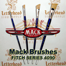 Fitch Angular lettering Brush Full Set Series-4090 Fitch Angular lettering Brush Full Set Series-4090