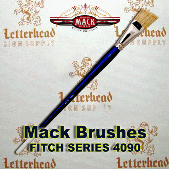 Fitch Angular lettering Brush Size 1" Series-4090