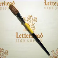 Flat Lettering Brush Grey Stroke series-1932 size 3/4"