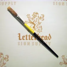 Flat Lettering Brush Grey Stroke series-1932 size 3/8" Flat Lettering Brush Grey Stroke series-1932 size 3/8"