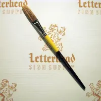 Flat Lettering Brush Grey Stroke series-1932 size 5/8"