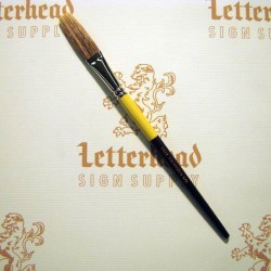Flat Lettering Brush Grey Stroke series-1932 size 5/8" Flat Lettering Brush Grey Stroke series-1932 size 5/8"