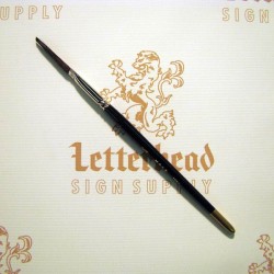 Flat Lettering Brush "Soft Stroke" Brown series-1992 size 1/4" Flat Lettering Brush "Soft Stroke" Brown series-1992 size 1/4"
