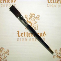 Flat Lettering Brush "Soft Stroke" Brown series-1992 size 3/4" Flat Lettering Brush "Soft Stroke" Brown series-1992 size 3/4"