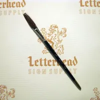 Flat Lettering Brush "Soft Stroke" Brown series-1992 size 3/8"