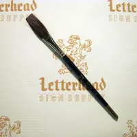 Flat Lettering Brush "Soft Stroke" Brown series-1992 size 5/8"