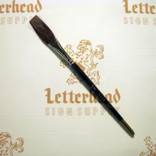 Flat Lettering Brush "Soft Stroke" Brown series-1992 size 5/8" Flat Lettering Brush "Soft Stroke" Brown series-1992 size 5/8"