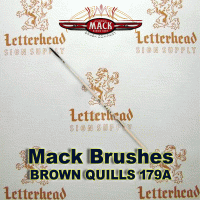 Lettering Quill brush brown series 179 size 0 Lettering Quill brush brown series 179 size 0