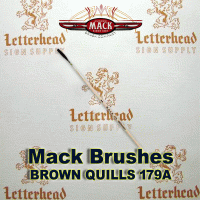 Lettering Quill brush brown series 179 size 1 Lettering Quill brush brown series 179 size 1