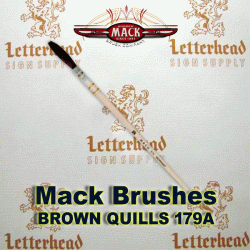 Lettering Quill brush brown series 179 size 10 Lettering Quill brush brown series 179 size 10