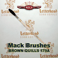 Lettering Quill brush brown series 179 size 12 Lettering Quill brush brown series 179 size 12