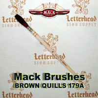 Lettering Quill brush brown series 179 size 14 Lettering Quill brush brown series 179 size 14