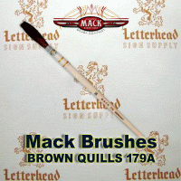 Lettering Quill brush brown series 179 size 16 Lettering Quill brush brown series 179 size 16