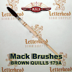 Lettering Quill brush brown series 179 size 18 Lettering Quill brush brown series 179 size 18
