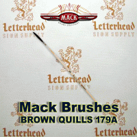 Lettering Quill brush brown series 179 size 3 Lettering Quill brush brown series 179 size 3