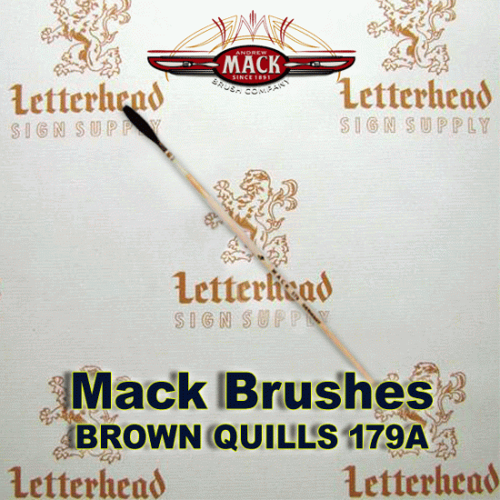 Lettering Quill brush brown series 179 size 4