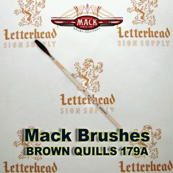 Lettering Quill brush brown series 179 size 5