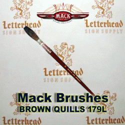 Lettering Quill Brown Squirrel Size 18 Series 179L Lettering Quill Brown Squirrel Size 18 Series 179L