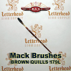 Lettering Quill Brown Squirrel size 7 series 179L Lettering Quill Brown Squirrel size 7 series 179L