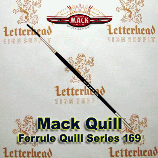 Ferrule Quill Lettering Brush Series-169 size 2