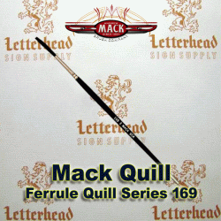 Ferrule Quill Lettering Brush Series-169 size 3 Ferrule Quill Lettering Brush Series-169 size 3