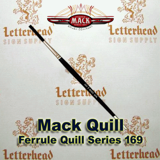 Ferrule Quill Lettering Brush Series-169 size 5