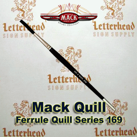 Ferrule Quill Lettering Brush Series-169 size 6