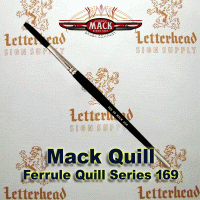 Ferrule Quill Lettering Brush Series-169 size 10