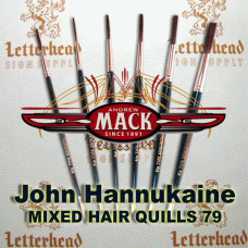 Quill lettering Brushes Mixed Hair Series 79 Full Set Quill lettering Brushes Mixed Hair Series 79 Full Set