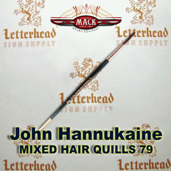Quill lettering Brushes Mixed Hair Series 79 Full Set