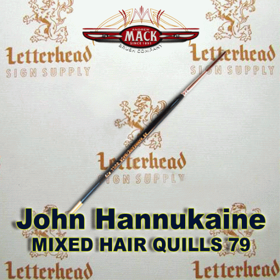 Quill lettering Brushes Mixed Hair Series 79 Full Set