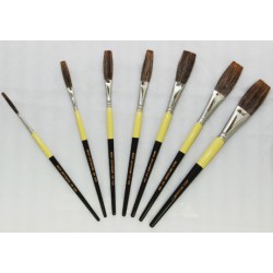 mack brush flat lettering brush grey stroke series-1932 full set mack brush flat lettering brush grey stroke series-1932 full set