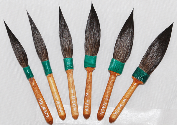 Scharff Sword Pinstriping Brush series 2190 size 0