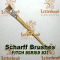 1" Fitch lettering Brush White Bristle Short Scharff series 821 1" Fitch lettering Brush White Bristle Short Scharff series 821