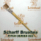 1" Fitch lettering Brush White Bristle Long Scharff series 822 1" Fitch lettering Brush White Bristle Long Scharff series 822