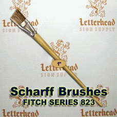 1 inch Angled Fitch lettering Brush Scharff series 823 1 inch Angled Fitch lettering Brush Scharff series 823