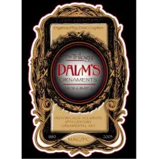 Palms Ornaments Trilogy Set Palms Ornaments Trilogy Set