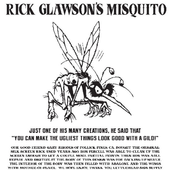 Rick Glawson's Reversed Glass Mosquito