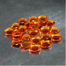 Amber Crystal Sign Jewels 15mm 