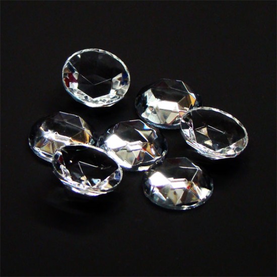 Clear Crystal Sign Jewels 15mm