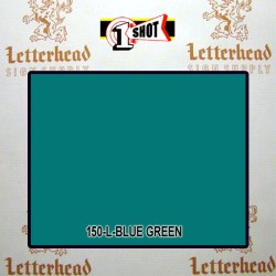 1 Shot Lettering Enamel Paint Blue Green 150L - 1/2 Pint 1 Shot Lettering Enamel Paint Blue Green 150L - 1/2 Pint
