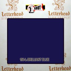 1 Shot Lettering Enamel Paint Brilliant Blue 156L - 1/2 Pint 1 Shot Lettering Enamel Paint Brilliant Blue 156L - 1/2 Pint
