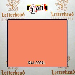 1 Shot Lettering Enamel Paint Coral 120L - 1/2 Pint 1 Shot Lettering Enamel Paint Coral 120L - 1/2 Pint