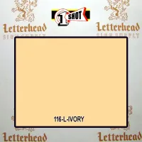 1 Shot Lettering Enamel Paint Ivory 116L - 1/4 Pint
