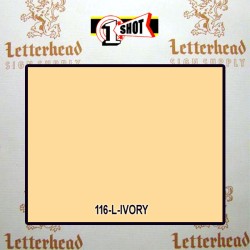 1 Shot Lettering Enamel Paint Ivory 116L - 1/2 Pint 1 Shot Lettering Enamel Paint Ivory 116L - 1/2 Pint